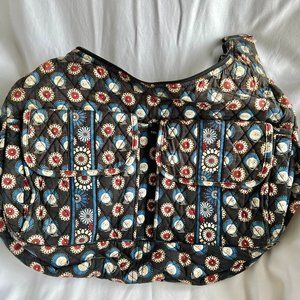 Vera Bradley Retired Night Owl Large Crossbody